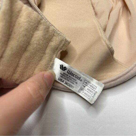 Wacoal Cream Full Coverage Unlined Bra 36F 36DDD - Picture 5 of 5